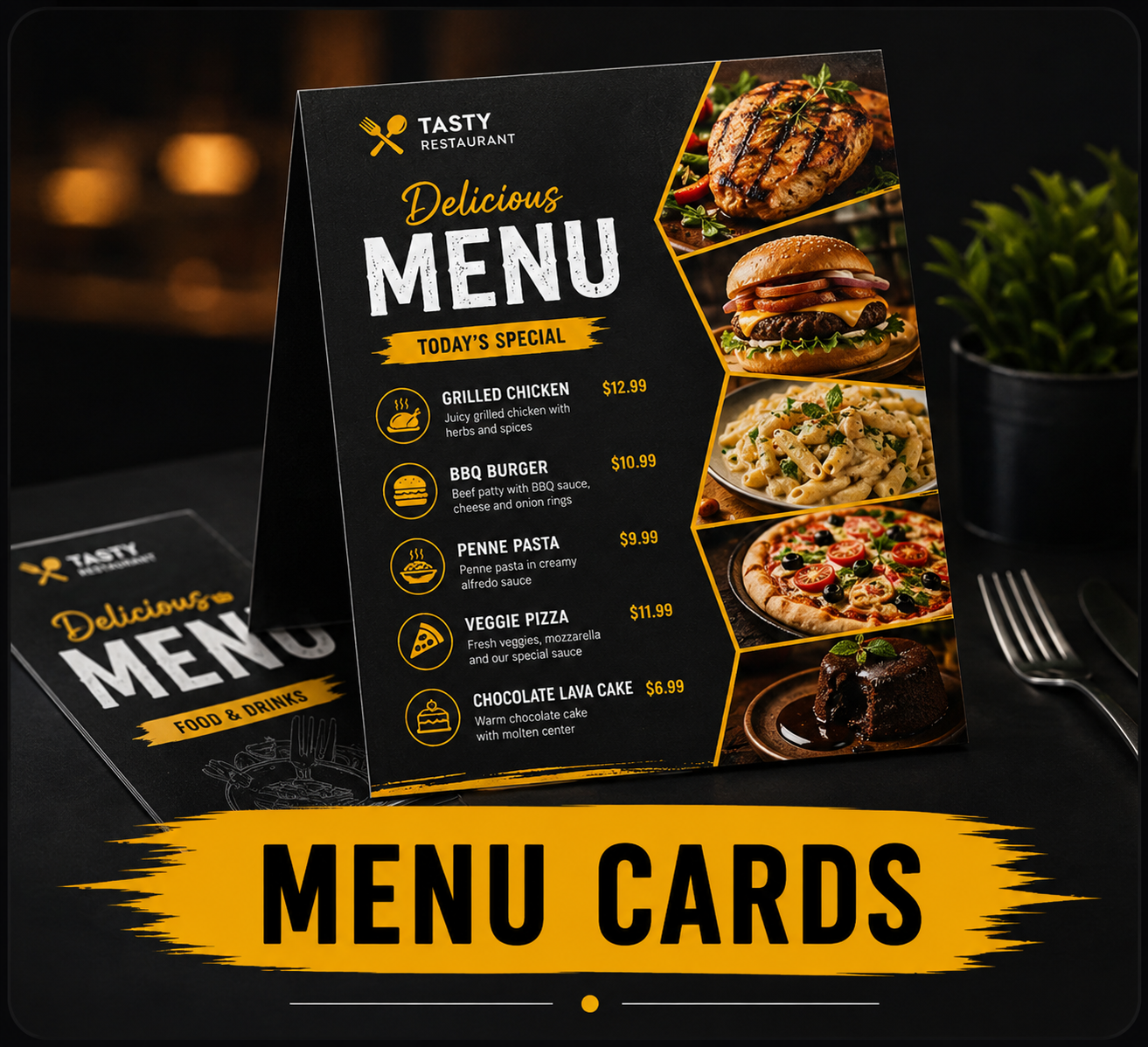 Menu Cards
